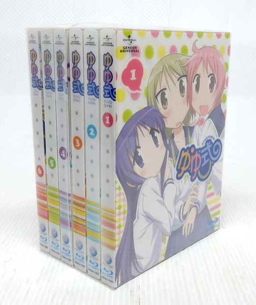 【中古】ゆゆ式 初回限定版Blu-ray 全6巻セット【米子店】