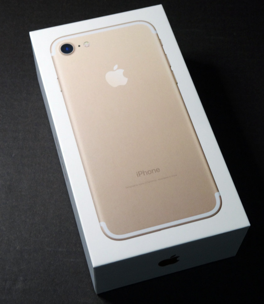 【中古】★S.Bの未使用品です！★SoftBank Apple iPhone7 32GB MNCG2J/A Gold [163]【福山店】