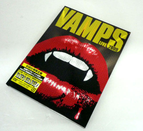 【中古】 VAMPS LIVE 2009 初回仕様限定版    【山城店】