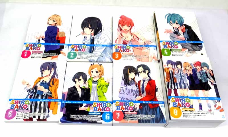 開放倉庫 | 【中古】 SHIROBAKO 初回生産限定版/全８巻セット アニメ