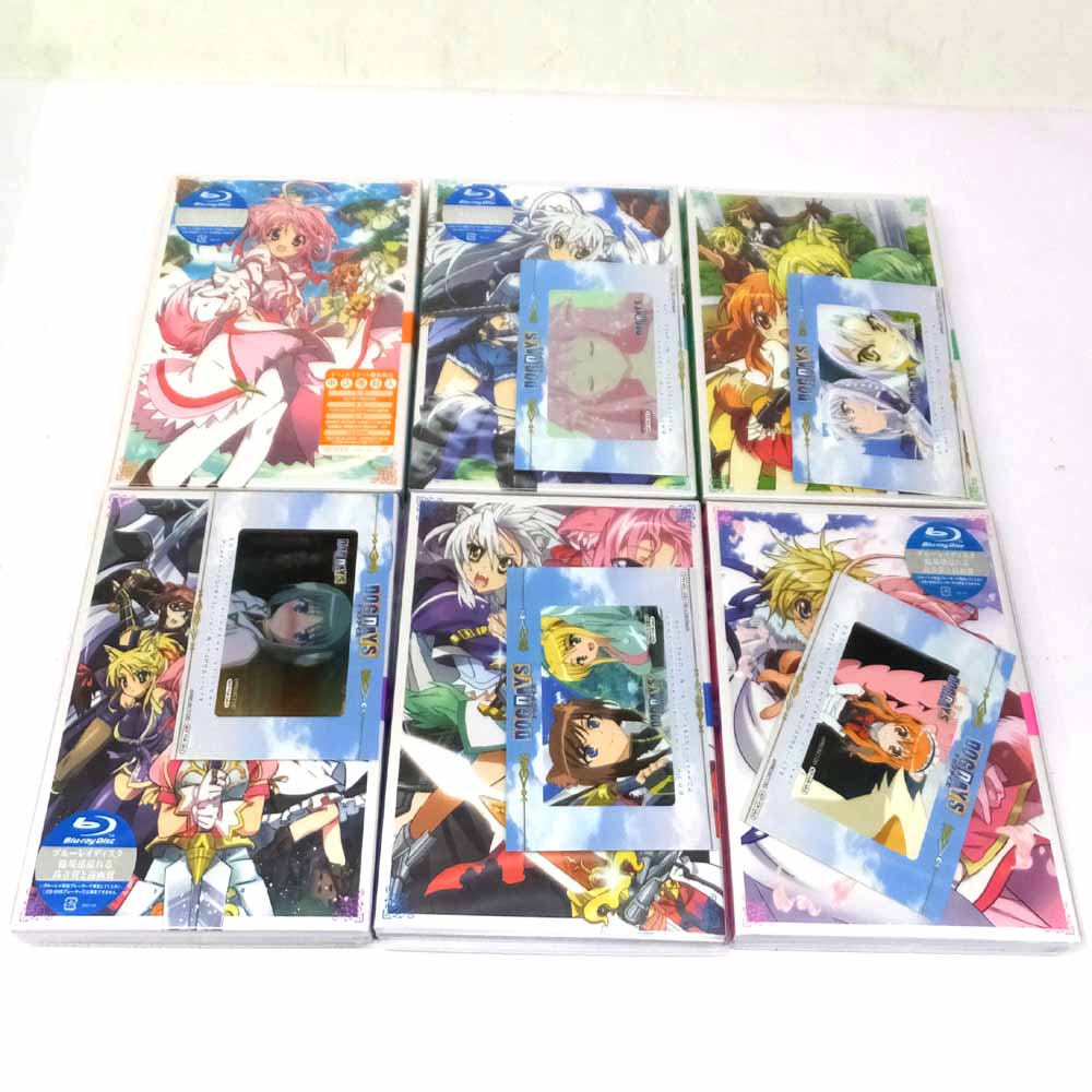 【中古】 DOG DAYS 1～6セット（ボックス付） 完全生産限定版/ドッグデイズ/アニメ/ＤＶＤ部門【山城店】