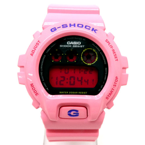 【中古】G-SHOCK ジーショック DW-6900SW/カシオ/ピンク/時計/マットダイヤル/カラー：ピンク【山城店】