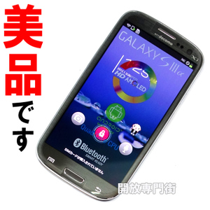 【中古】★キレイな品をお探しのアナタへ！美品です！ docomo SAMSUNG GALAXY S III α SC-03E サファイアブラック 【山城店】