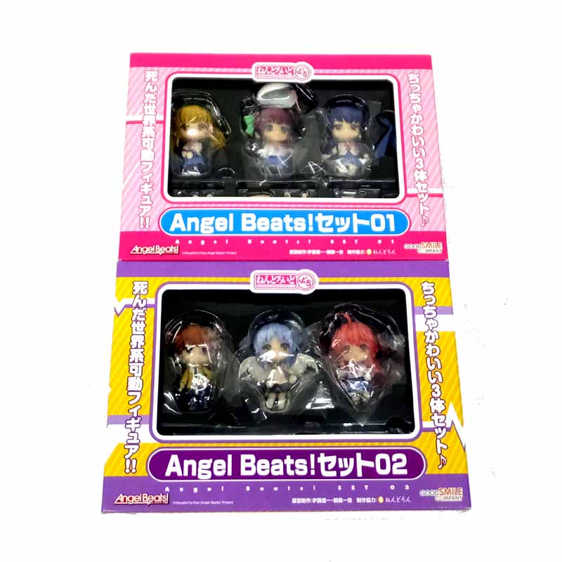 【中古】《未開封》 グッドスマイルカンパニー ねんどろいどぷち Angel Beats!セット 01＆02 ２種セット エンジェルビーツ/GOODSMILE COMPANY/フィギュア/おもちゃ【山城店】