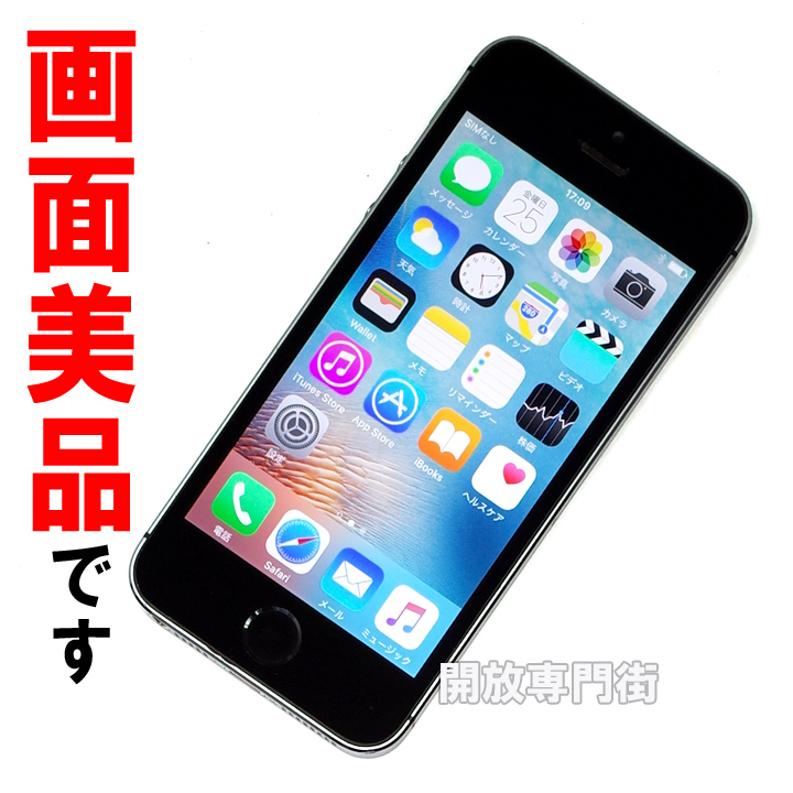 【中古】★安心の利用制限○！画面美品です！ docomo Apple iPhone5S 32GB NE335J/A スペースグレイ 【山城店】