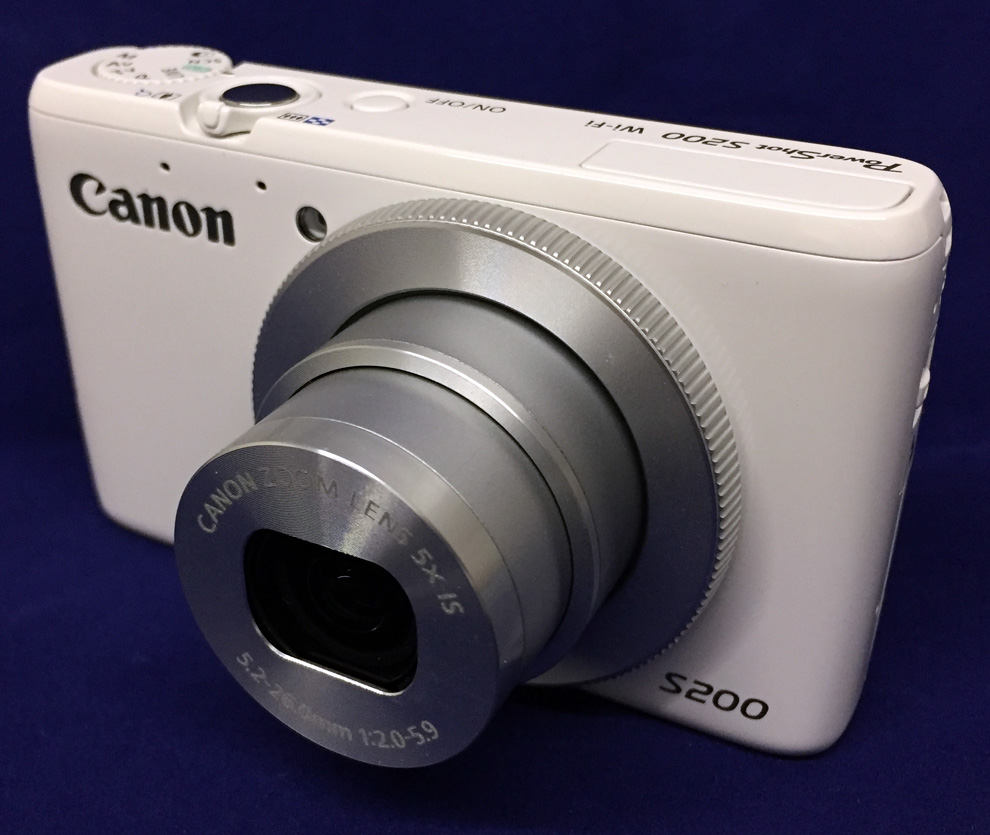 【中古】 Canon キャノン PowerShot S200 セブンイレブン創業40周年記念モデル ホワイト [171]【福山店】
