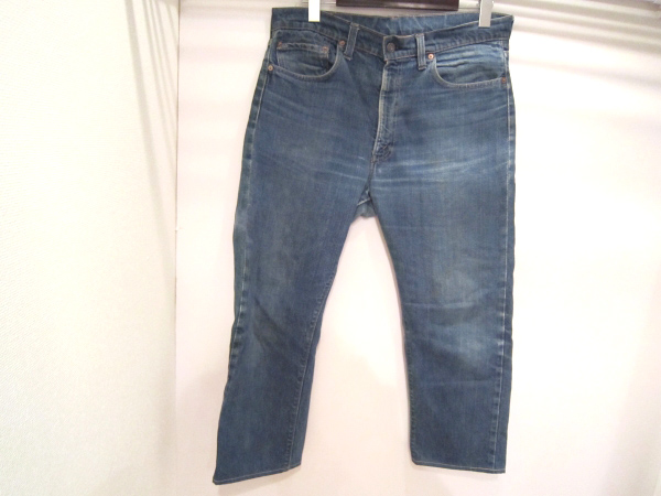 【中古】Levi's/リーバイス 505 66前期 インディゴ デニム パンツ ※裾直しあり 【福山店】