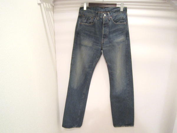 【中古】LEVI'S/リーバイス 55501 501xx 復刻 インディゴ デニム パンツ ※裾直しあり 【福山店】