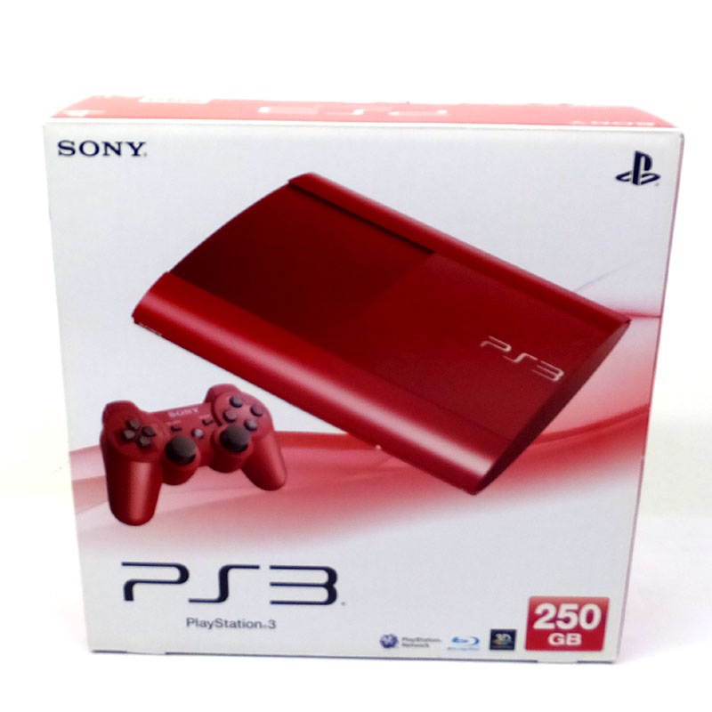 開放倉庫 | 【中古】《》 SONY PlayStation3 250GB ガーネット・レッド ...