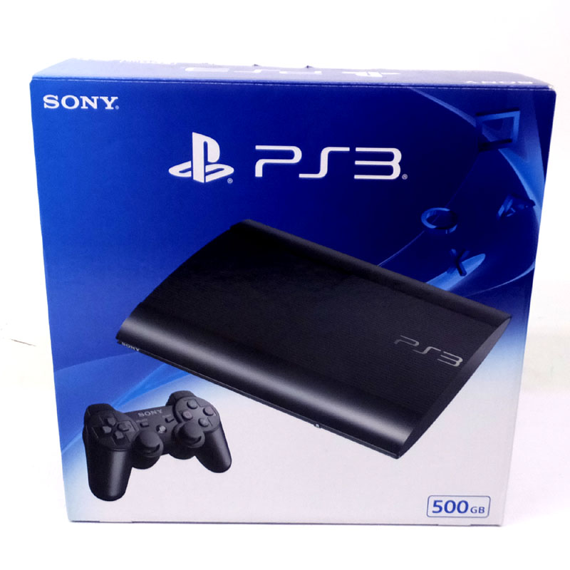 【中古】《》 SONY PlayStation3 チャコール・ブラック 500GB (CECH4300C)  プレイステーション3/ＰＳ3/ソニー/ゲーム【山城店】