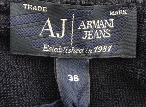 開放倉庫 | 【中古】ARMANI JEANS / アルマーニ ジーンズ ジップアップ ...