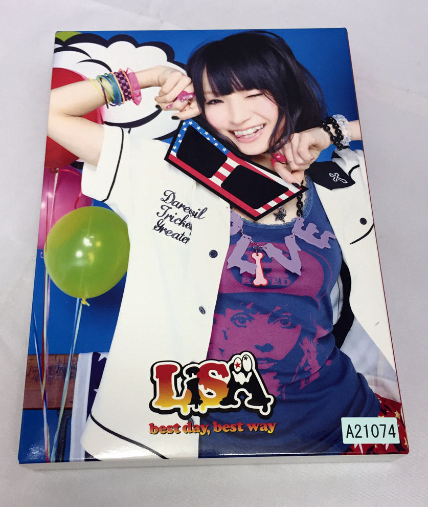 【中古】best day, best way(完全数量生産限定盤)(DVD付)/Lisa 【福山店】