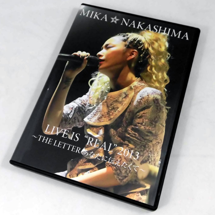 【中古】中島美嘉 / MIKA NAKASHIMA LIVE IS“REAL"2013 ～THE LETTER あなたに伝えたくて～ / 邦楽 / DVD 【山城店】