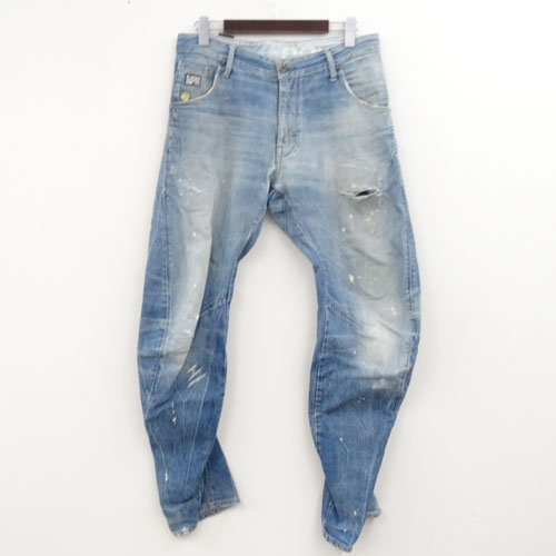 【中古】G-STAR RAW / LOOSE TAPERED  ジースターロウ/ルーズテーパード デニムパンツ 国内正規品/サイズ:32/カラー：インディゴ・ブルー系/インポート/VINTAGE/ARC【山城店】