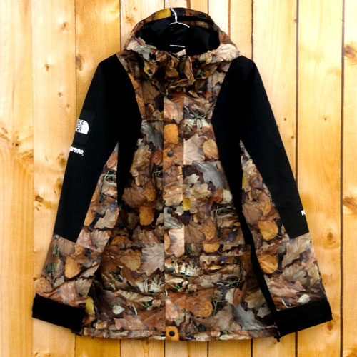 【中古】Supreme×The North Face Mountain Light Jacket シュプリーム×ノースフェイス マウンテン ライトジャケット/品番：NP51601I/16AW/国内正規品/サイズ：S/カラー：マルチカラー/コラボ/枯葉/マウンパ【山城店】