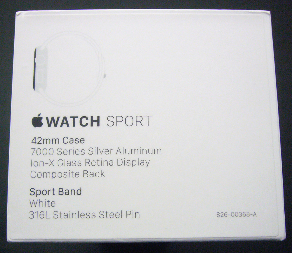 開放倉庫 | 【中古】Apple Watch 42mm Sil Al White Sport MJ3N2J/A
