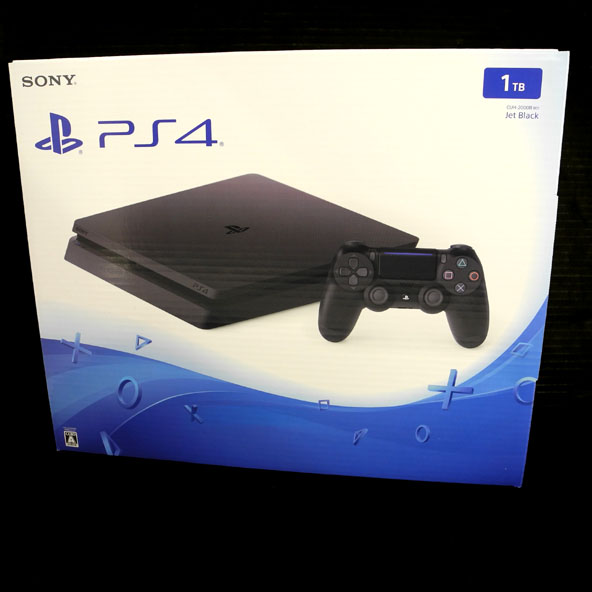 【中古】SONY PlayStation 4 1TB ジェット・ブラック(CUH-2000BB01)ゲーム2【桜井店】