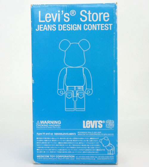 開放倉庫 | 【中古】メディコムトイ ベアブリック 400% Levis メンズ