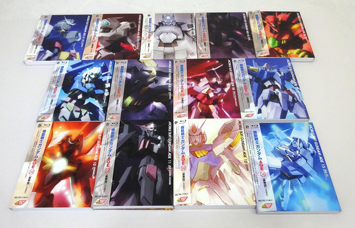 開放倉庫 | 【中古】機動戦士ガンダムAGE 1~13巻 全13巻セット 豪華版 初回限定生産 出演：豊永利行 遠藤綾 監督：山口晋 形式:  Blu-ray ブルーレイ 【福山店】 | DVD・ブルーレイ | アニメ | ＢＤ