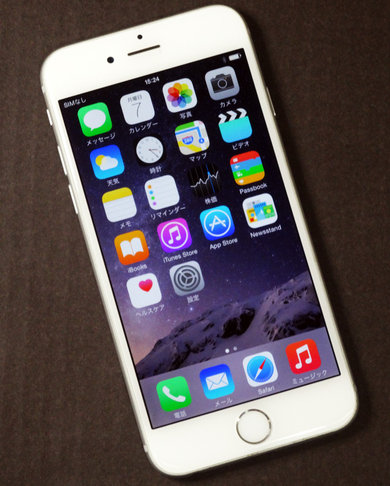 【中古】★画面美品で動作良好です！★SoftBank Apple iPhone6 16GB MG482J/A Silver [163]【福山店】