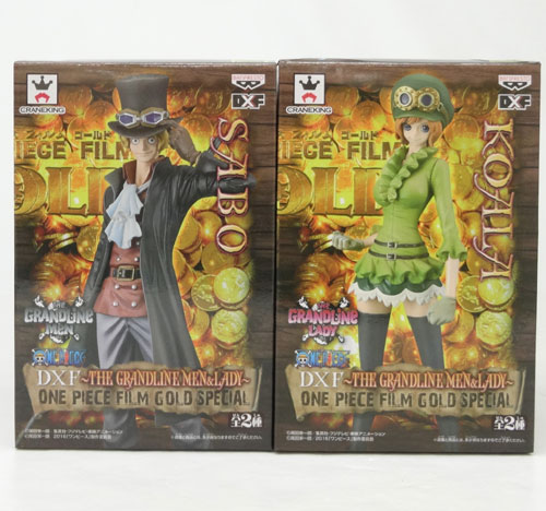 【中古】バンプレスト ワンピース DXF ～THE GRANDLINE MEN&LADY～ ONE PIECE FILM GOLD SPECIAL サボ＆コアラ 全2種セット【山城店】