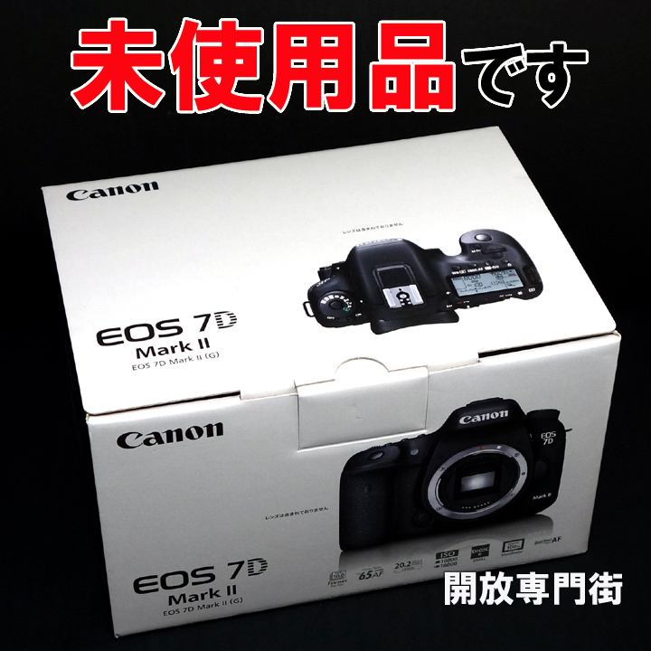 【中古】★未使用品をお探しのアナタへ！ Canon EOS 7D markII ボディ ブラック 【山城店】