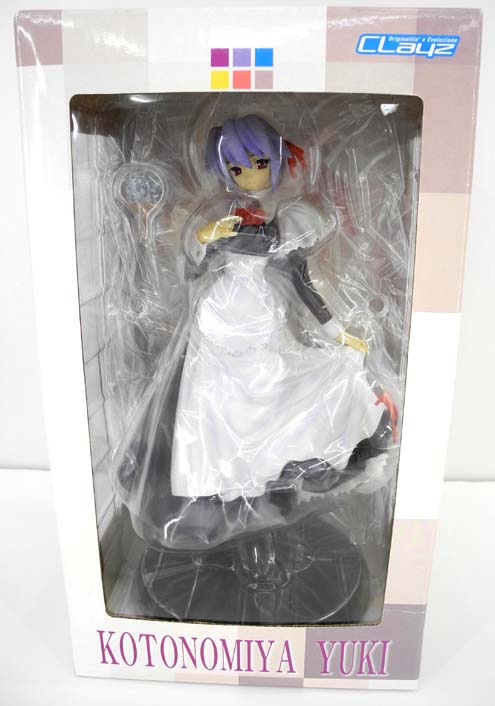 【中古】琴乃宮雪 水月 すいげつ うちわ 1/6 フィギュア クレイズ【桜井店】