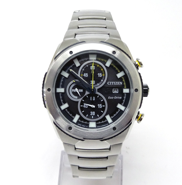 【中古】CITIZEN(シチズン) CA0155-57E8 時計/エコドライブ/メンズ/クロノグラフ/カラー：シルバー【山城店】