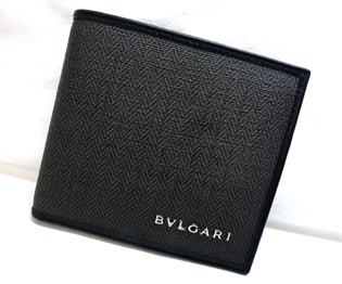 【中古】BVLGARI ブルガリ WEEK END ウィークエンド 2つ折り財布【山城店】