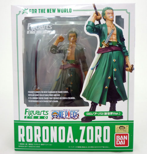 【中古】バンダイ Figuarts ZERO フィギュアーツZERO  ロロノア・ゾロ （新世界Ver.）ONE PIECE ワンピース【山城店】