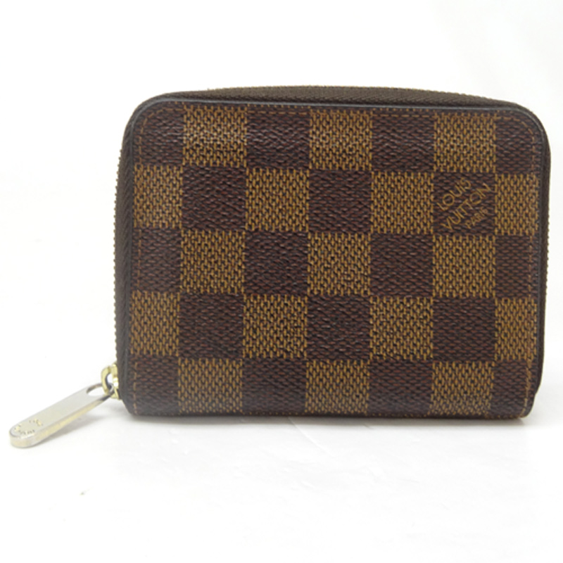 【中古】LOUIS VUITTON(ルイヴィトン) ダミエ「ジッピー コインパース」 N63070 コインケース/財布/サイフ/ウォレット【山城店】