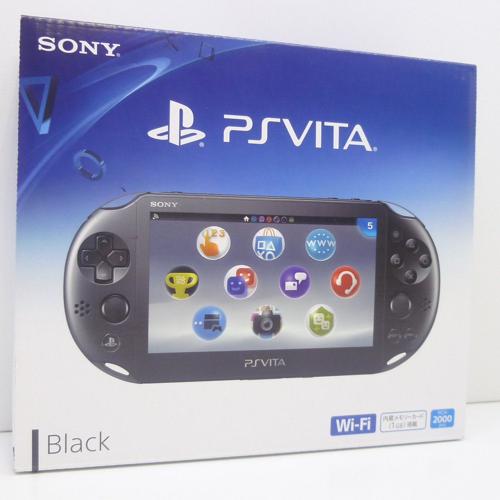 【中古】PlayStation Vita Wi-Fiモデル ブラック(PCH-2000ZA11)【橿原店】