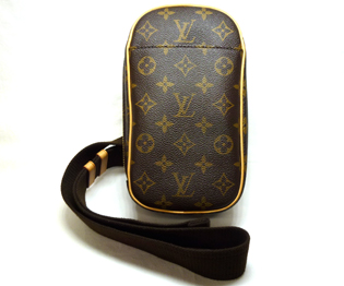 【中古】LOUIS VUITTON ルイヴィトン モノグラム ポシェット・ガンジュ【大久保店】