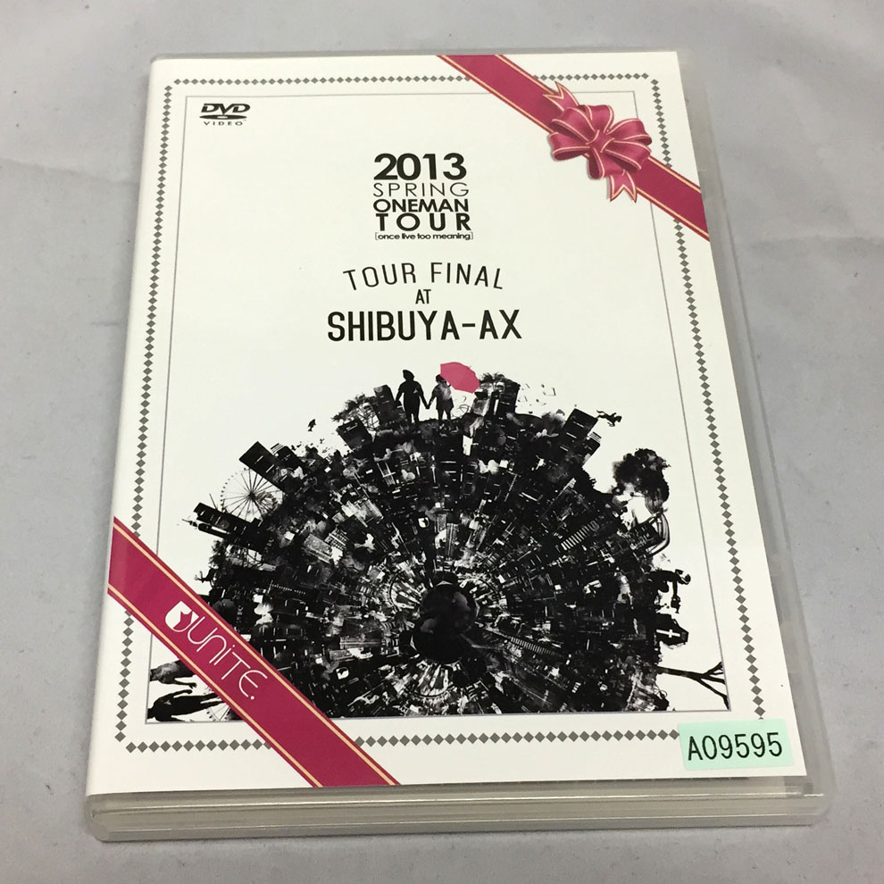 【中古】2013 SPRING ONEMAN TOUR  onece live too meaning TOUR FINAL AT SHIBUYA-AX /ユナイト  【福山店】