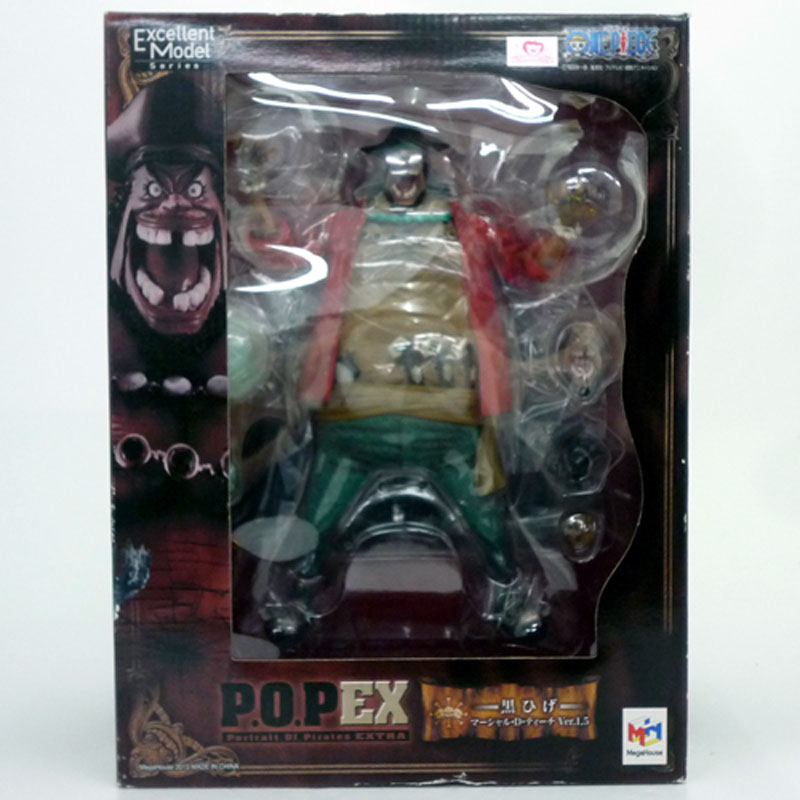 【中古】《未開封》メガハウス P.O.P EX 黒ひげ マーシャル・D・ティーチ Ver.1.5 ONE PIECE ワンピース /フィギュア【山城店】