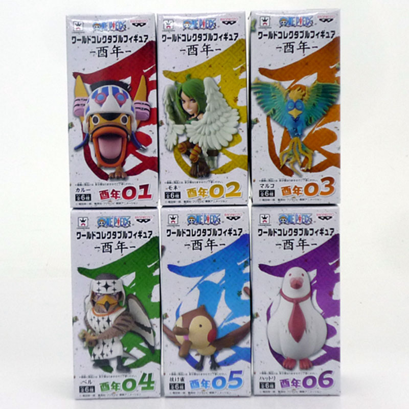 【中古】《未開封》バンプレスト ワンピース ワールドコレクタブルフィギュア -酉年- 全6種セット ONE PIECE/フィギュア【山城店】