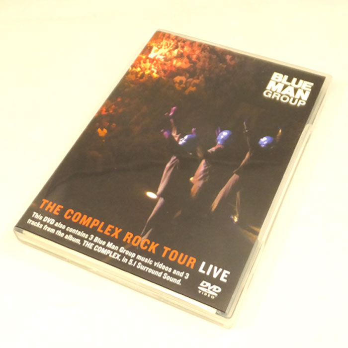 【中古】BLUE MAN GROUP ブルー・マン・グループ / THE COMPLEX ROCK TOUR LIVE ザ・コンプレックス・ロック・ツアー・ライヴ / 洋楽DVD 【山城店】