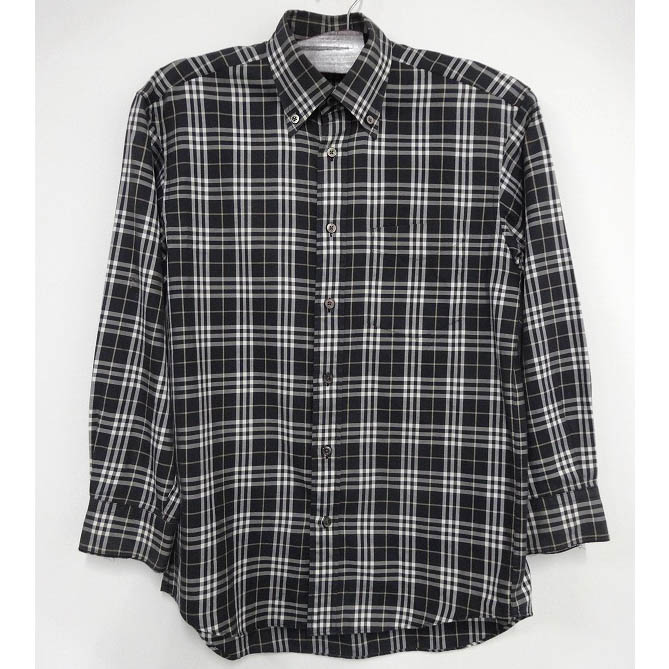 【中古】BURBERRY LONDON/バーバリーロンドン 長袖シャツ チェック柄 SIZE：S/サイズ：S［117］【福山店】