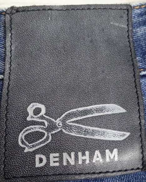 開放倉庫 | 【中古】DENHAM/デンハム SHANK/シャンク REGULAR CARROT FIT キャロットデニムパンツ ボタンフライ  SIZE：27/サイズ：27［117］【福山店】 | 古着 | メンズ | ボトムス | デニムパンツ