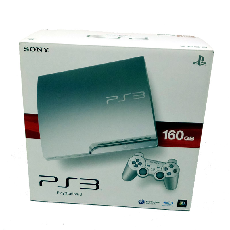 【中古】 SONY PlayStation 3 (160GB) サテン・シルバー ( CECH-2500A SS ) ソニー/プレイステーション3/PS3/ゲーム【山城店】