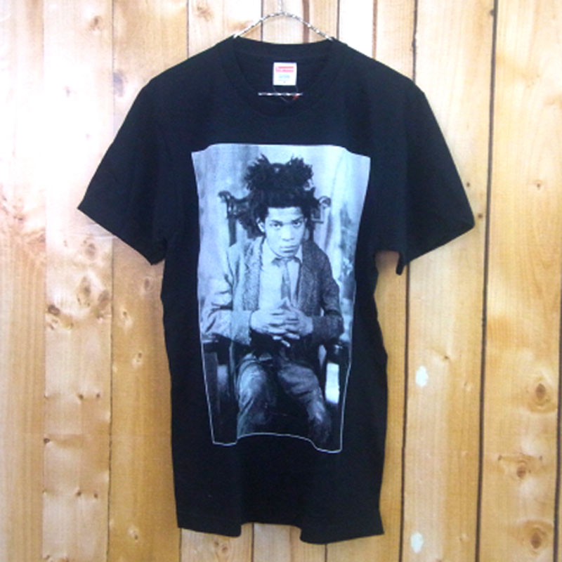 【中古】Supreme Basquiat Portrait Tee/シュプリーム バスキア/13AW/国内正規品/サイズ：M/カラー：ブラック/フォトTee/ストリート/半タグ付き 【山城店】