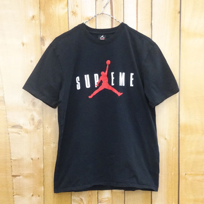 Supreme - シュプリーム ジョーダン Tシャツ 黒 NIKE Supreme Jordanの