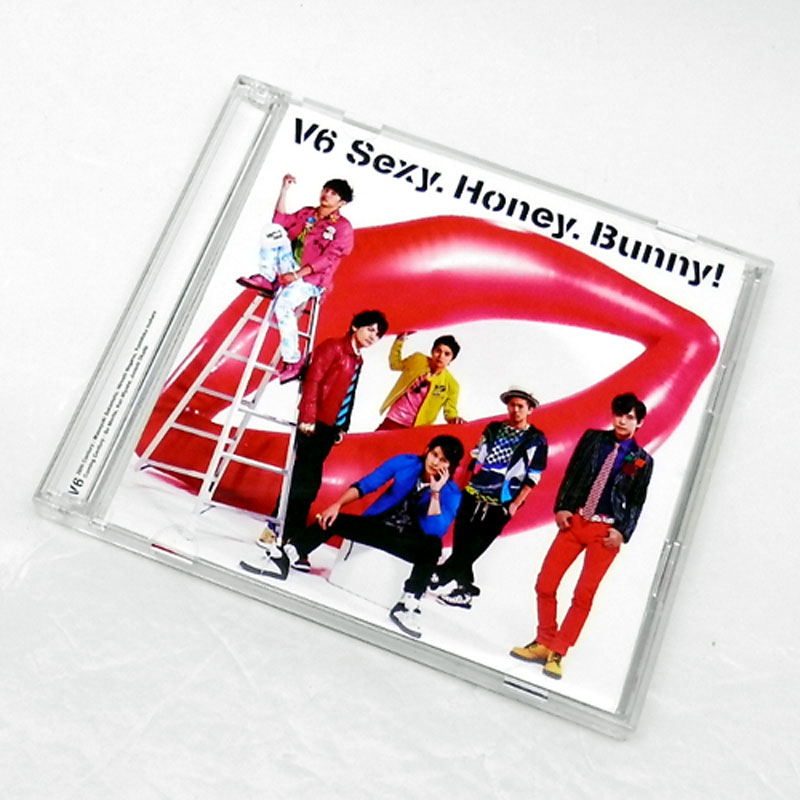 【中古】《Honey盤》V6 Sexy.Honey.Bunny! タカラノイシ /邦楽 CD+DVD【山城店】