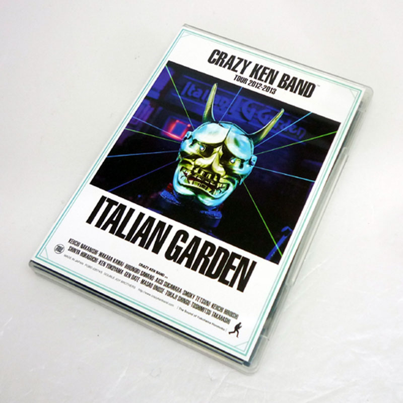 【中古】CRAZY KEN BAND クレイジーケンバンド / ITALIAN GARDEN TOUR 2012-2013 / 邦楽DVD【山城店】