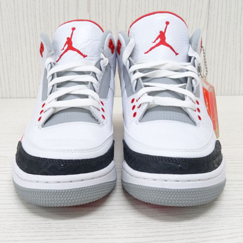 開放倉庫 | 【中古】NIKE/ナイキ/AIR JORDAN 3 RETRO/エア ジョーダン 3 レトロ/136064-120/27ｃｍ /国内正規品/カラー：WHITE/FIRE RED-SILVER-BLACK/色：白  ホワイト系/スニーカー/復刻/オリジナルカラー/スポーツ/ブランド/靴/シューズ【山城店】 | 古着 | メンズ ...