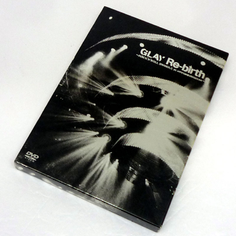 【中古】GLAY Re-birth ～ROCK’N’ROLL SWINDLE at NIPPON BUDOUKAN～ / 邦楽DVD【山城店】