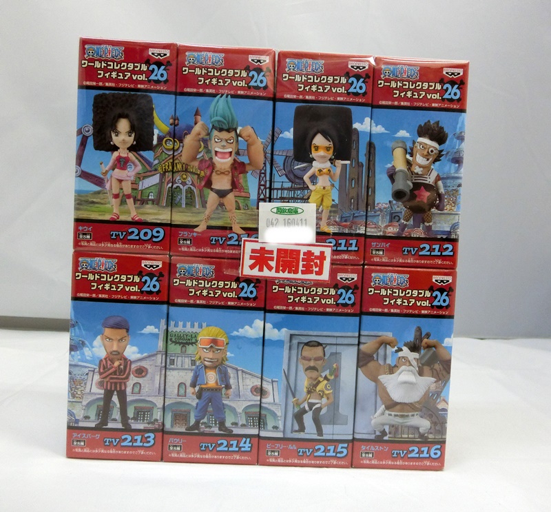 【中古】  ワンピース ワールドコレクタブルフィギュア Ｖｏｌ．26  全８種セット 出雲店】