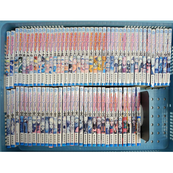 【中古】NARUTO -ナルト- 全72巻 完結セット/集英社/岸本 斉史【桜井店】