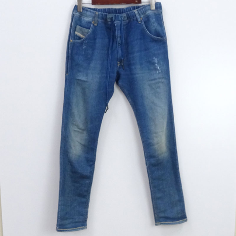 【中古】 DIESEL/ディーゼル/KROOLEY JOG JEANS/国内正規品/サイズ：30/カラー：インディゴブルー/スウェット/デニム/インポート【山城店】