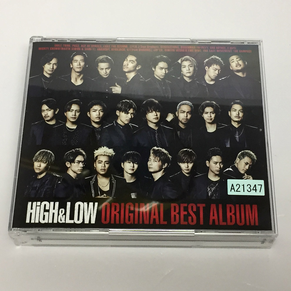 【中古】HiGH & LOW ORIGINAL BEST ALBUM /V.A. 【福山店】